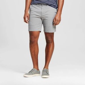 New Merona Gray Flat Front Casual Shorts